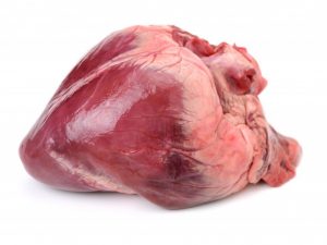 قلب لحم الخنزير