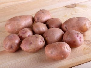 Beschrijving van Sineglazka-aardappelen
