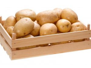Aardappelen bewaren in het appartement en in huis