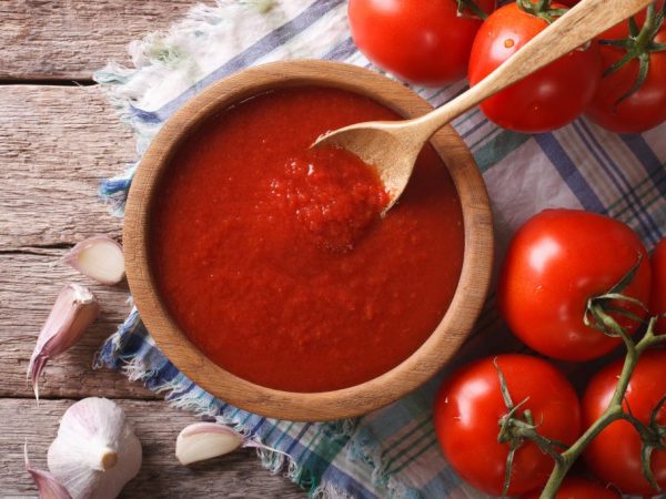 Tomater är bra för att göra ketchup