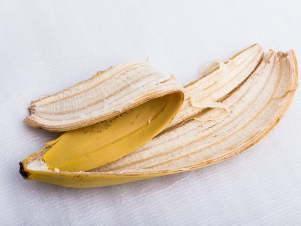 Bananenschil-tinctuur bevordert een snelle groei