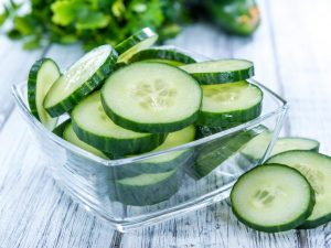 Vitaminen in komkommers