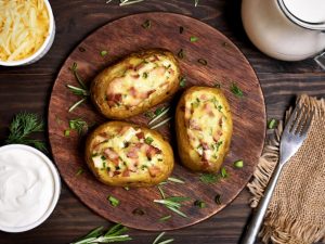 Calorie content of potatoes