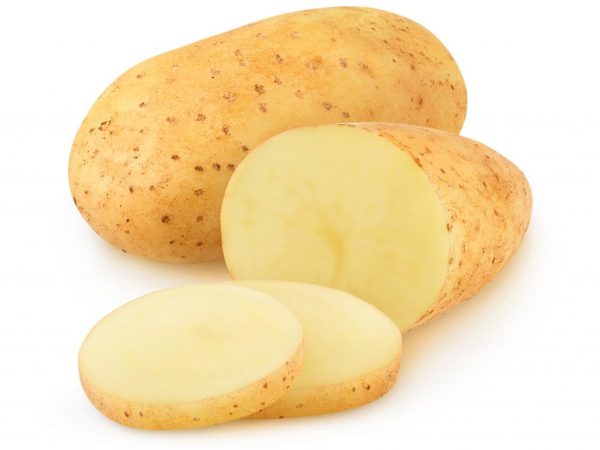 We selecteren aardappelen om te planten