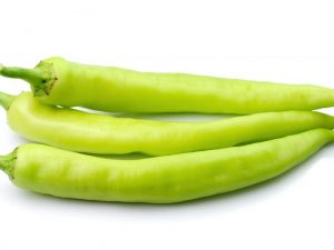 Zöld csípős chili paprika