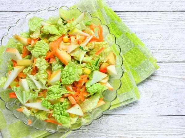 Salade is gemakkelijk te bereiden