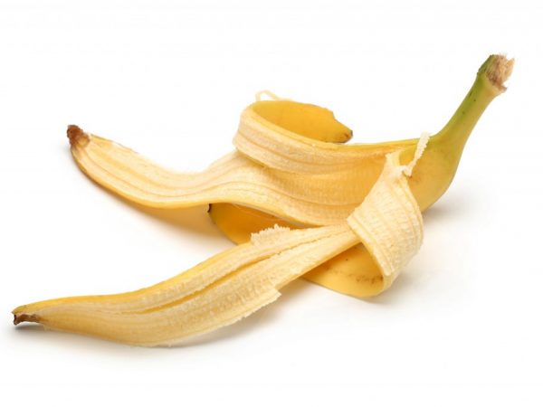 Bananskal kan användas för infusion