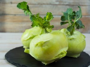 Σπορά λάχανο Kohlrabi για σπορόφυτα