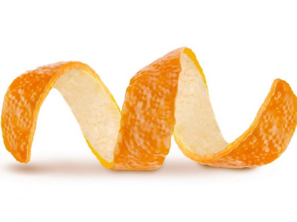 Použití mandarínkových slupek