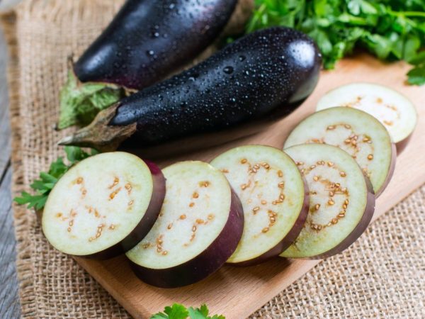 Eggplant in the diet of a nursing mother