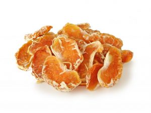 Beneficiile mandarinelor uscate