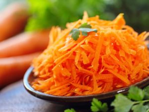 Beneficiile morcovului ras