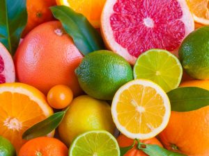 The main types of citrus fruits