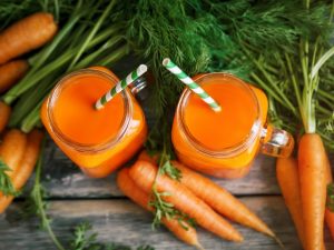 Vitaminegehalte in wortelen