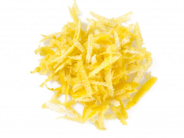 Vlastnosti citronové kůry