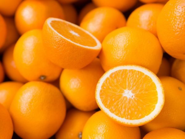 Oranges are consumed with every meal