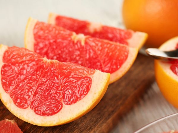Složení a obsah kalorií grapefruitu
