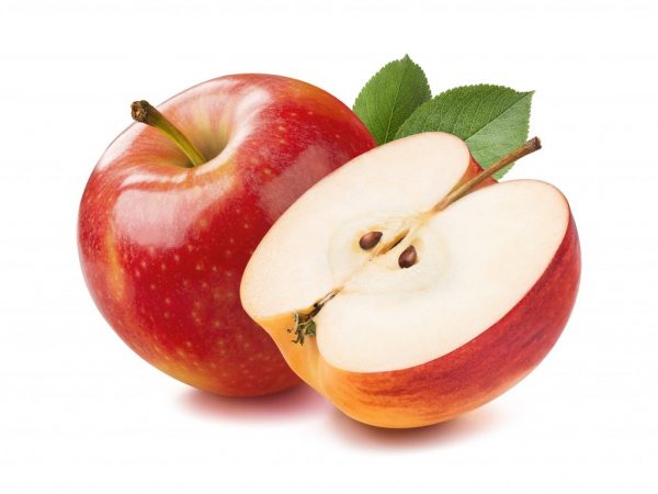 Es bueno comer manzanas enteras con cáscara.