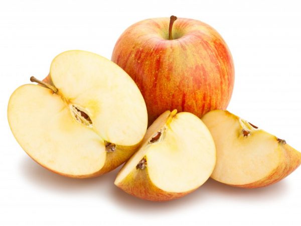 Vackra och mogna äpplen